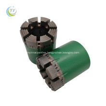 Impregnated diamond core drilling bit nq3